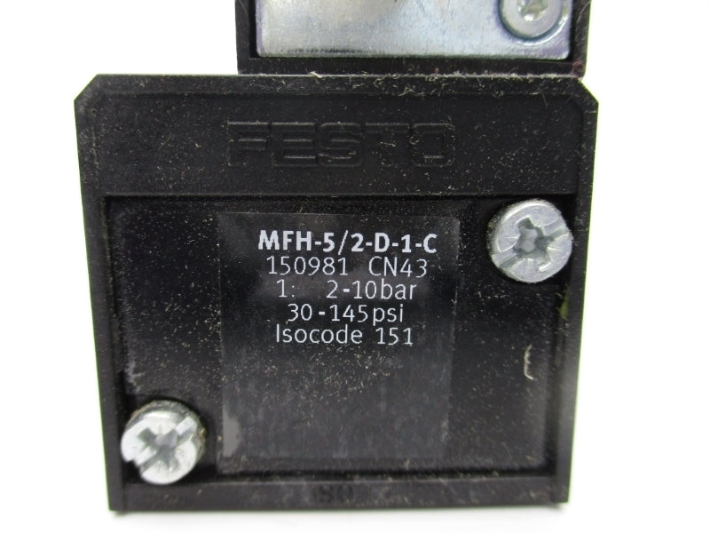 FESTO MFH-5/2-D-1-C 150981 30-145PSI NSNP
