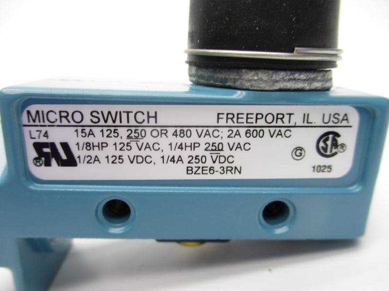MICRO SWITCH BZE6-3RN NSNP