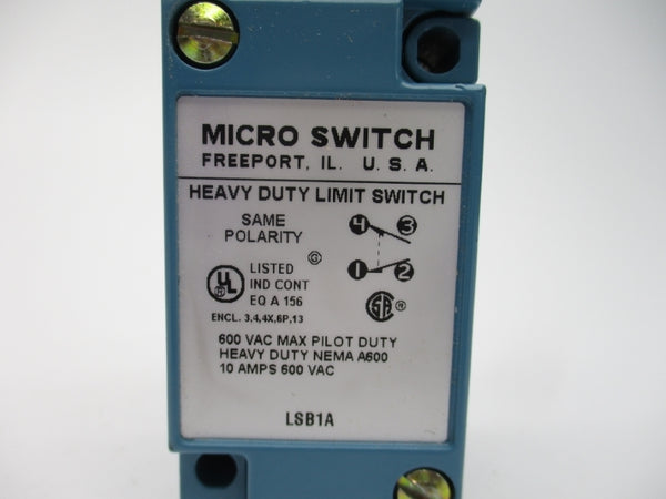 HONEYWELL LSB1A 600VAC 10A NSMP