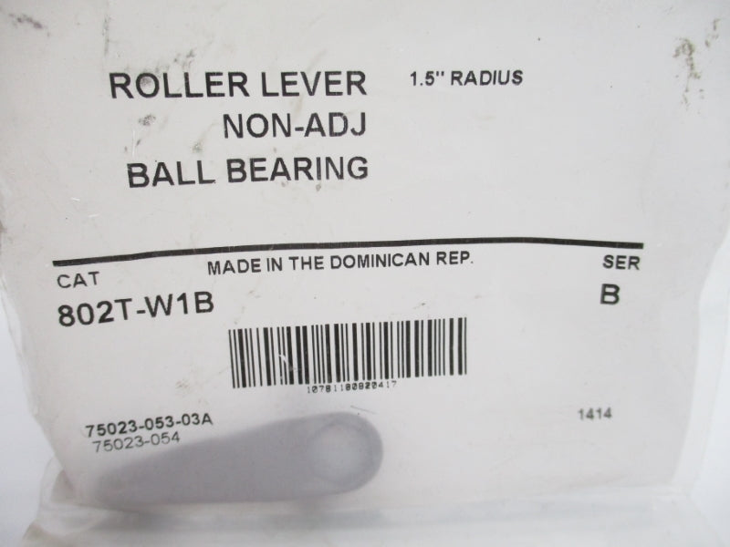 INDUSTRIAL SPARE PART 802T-W1B SER. B 1.5" NSMP