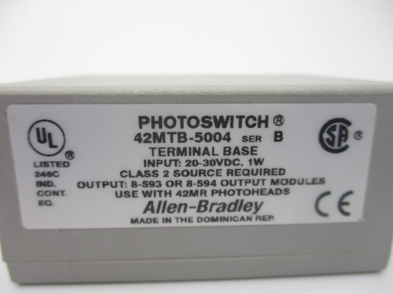 ALLEN BRADLEY 42MTB-5004 SER. B NSMP