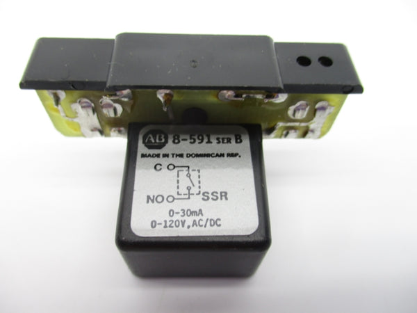 ALLEN BRADLEY 8-591 SER. B 0-120VAC/DC NSNP