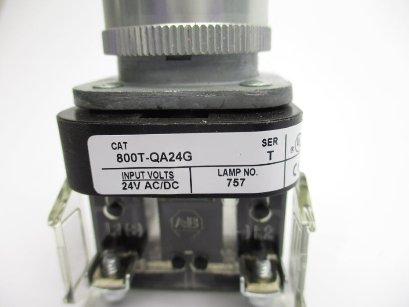 ALLEN BRADLEY 800T-QA24G SER. T 24VAC/DC NSNP