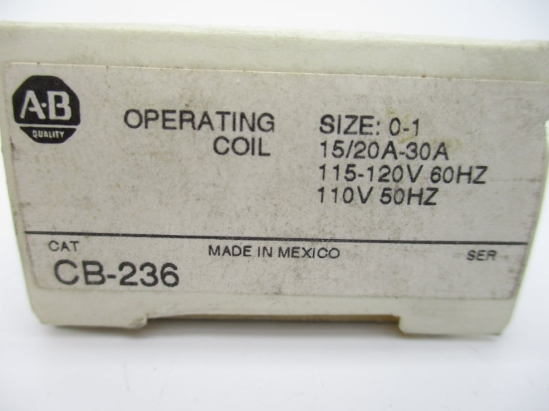 INDUSTRIAL SPARE PART CB236 110/115-120V (WH) NSMP