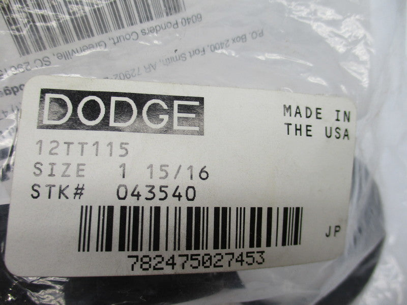 DODGE 12TT115 NSMP