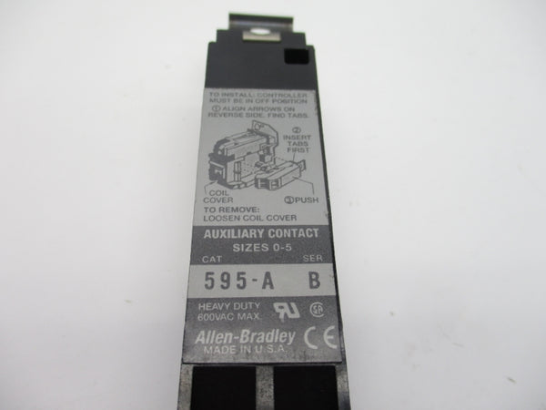 ALLEN BRADLEY 595-A SER. B 600VAC NSNP