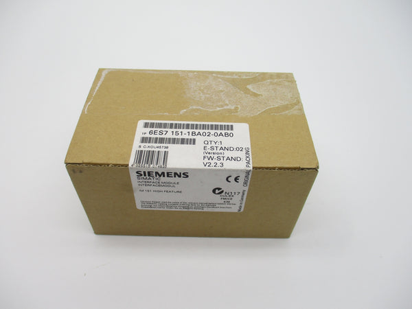 SIEMENS 6ES7151-1BA02-0AB0 NSFS
