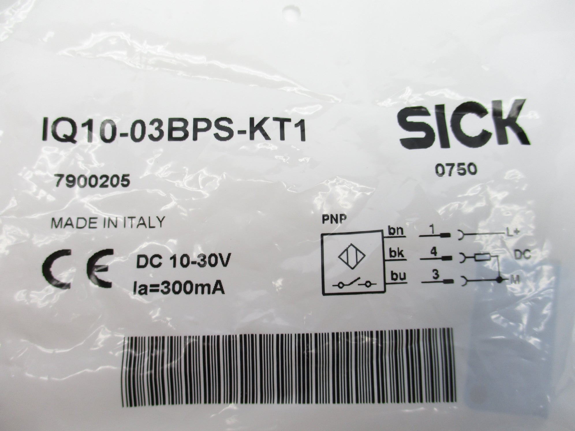 SICK IQ10-03BPS-KT1 7900205 10-30VDC NSMP