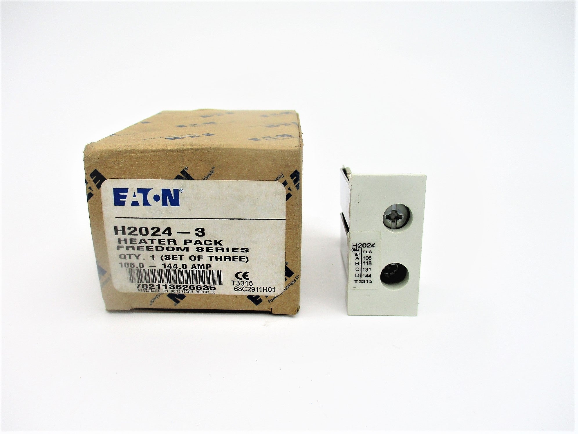 EATON H2024-3 106.0-144.0A (PKG OF 3) NSMP