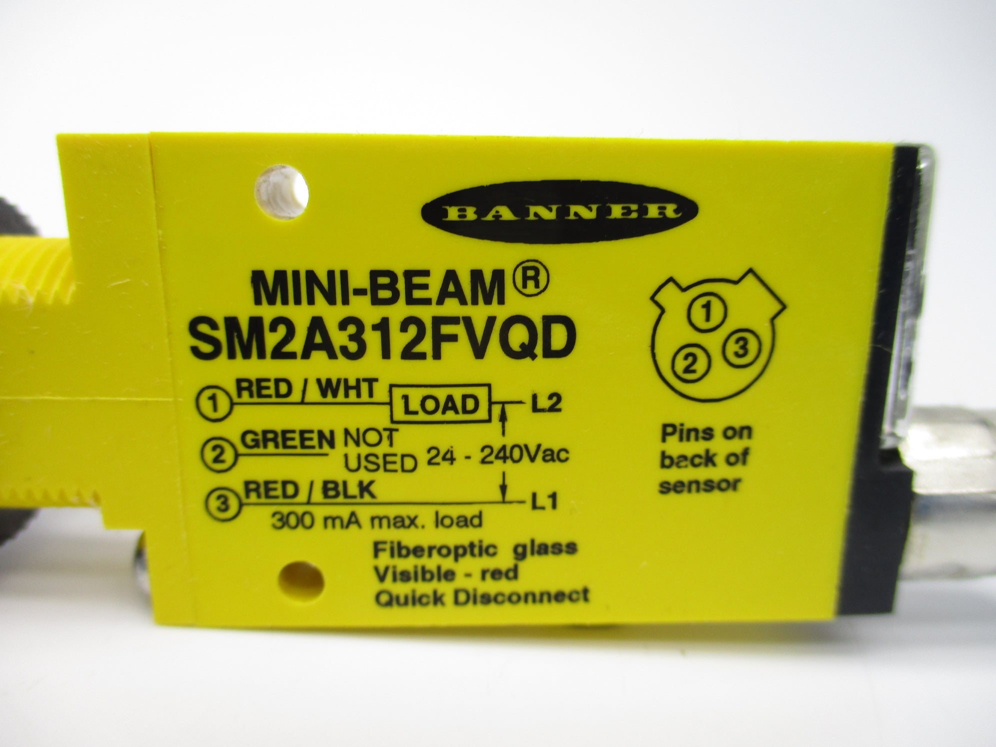 BANNER ENGINEERING SM2A312FVQD 35549 24-240VAC NSMP