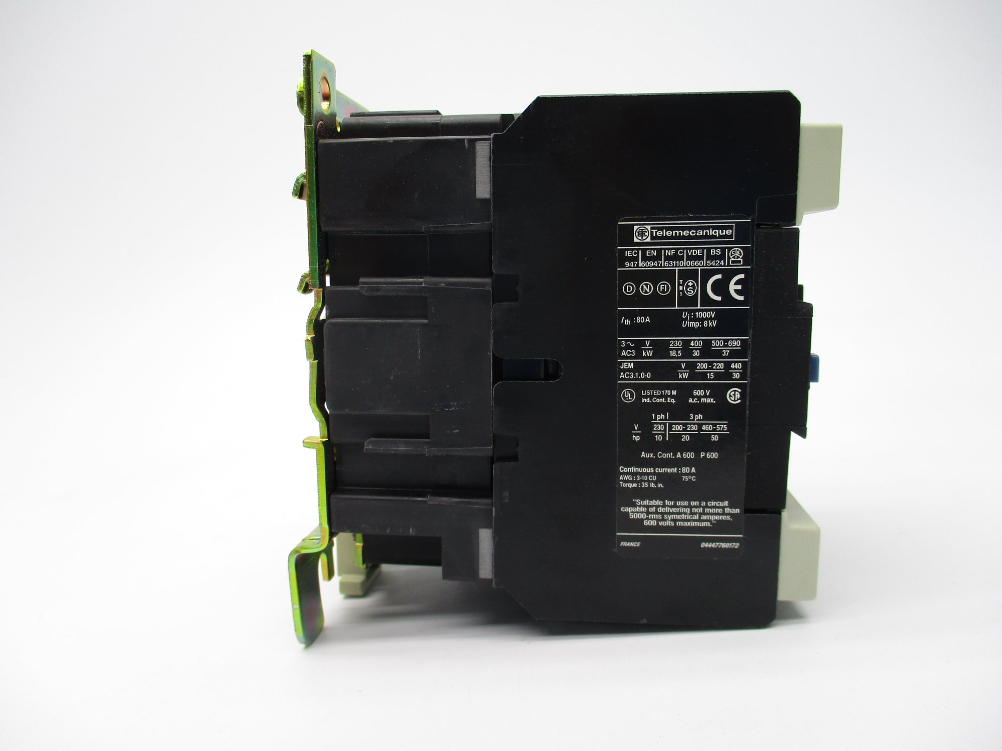 TELEMECANIQUE LC1D6511G6 120V NSMP