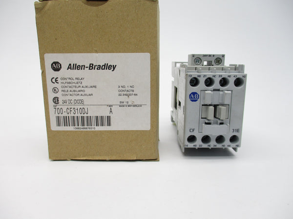 ALLEN BRADLEY 700-CF310DJ SER. A 24VDC 20A (BR/WH) NSMP