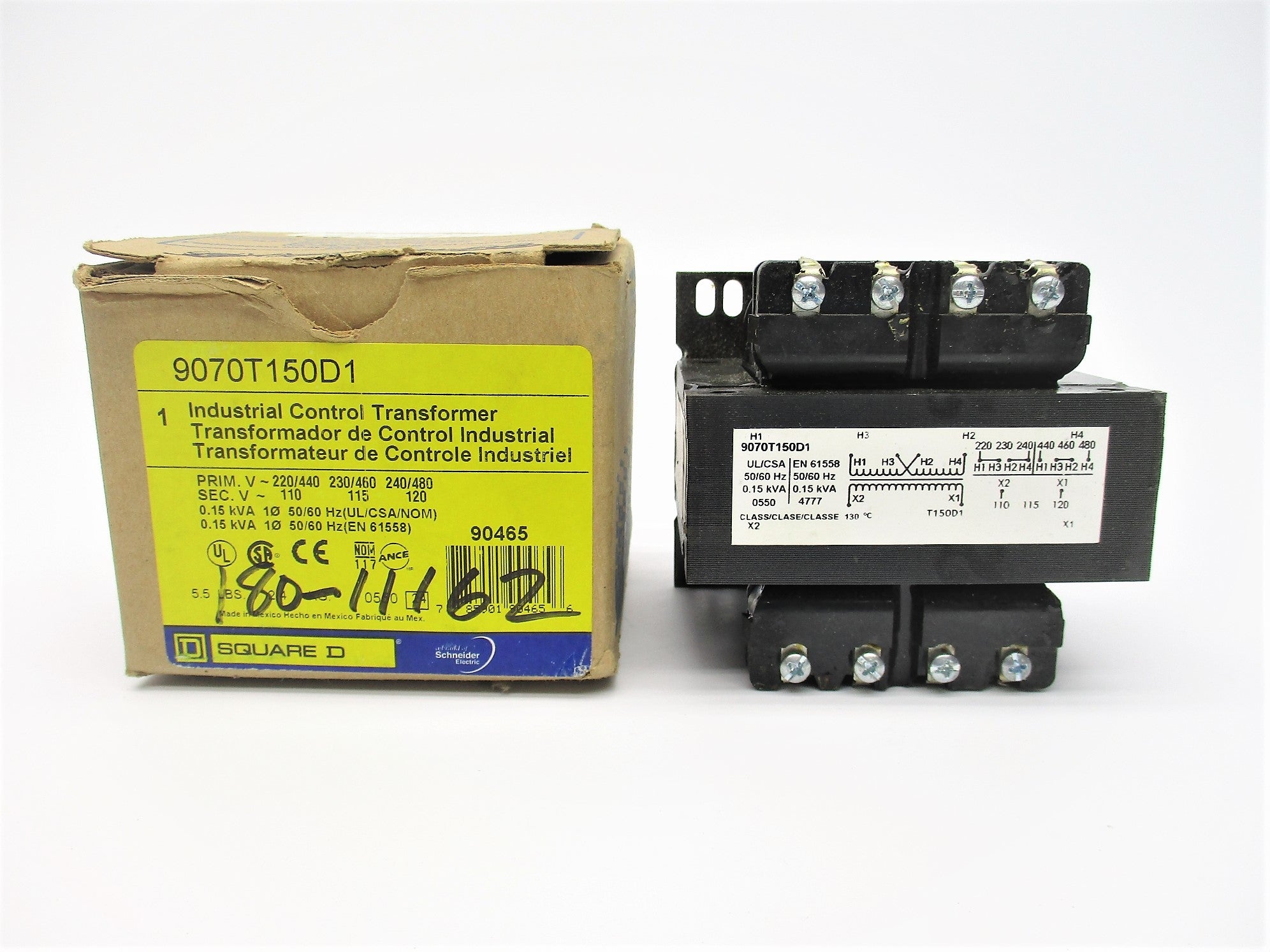 SQUARE D 9070T150D1 240/480V NSMP