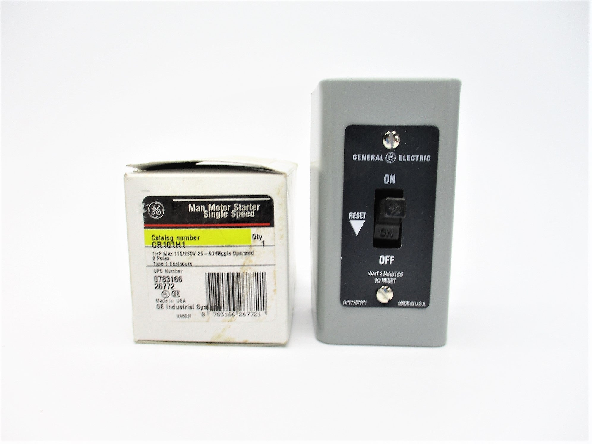 GENERAL ELECTRIC CR101H1 115/230VAC NSMP