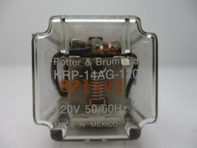 POTTER & BRUMFIELD KRP14AG RELAY 250VAC 10A  NSMP