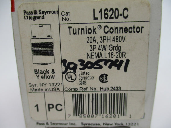 PASS & SEYMOUR L1620-C (AS PICTURED) NSMP