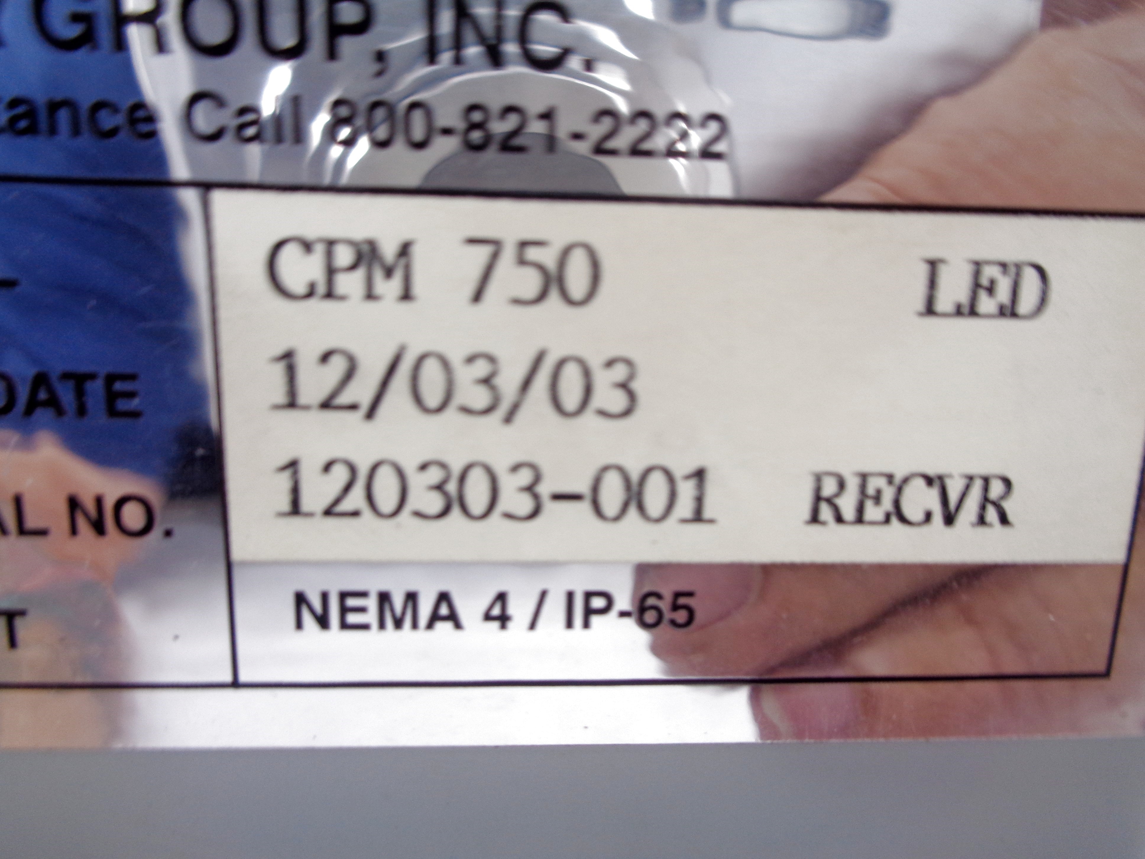 BHA CPM750 UNMP