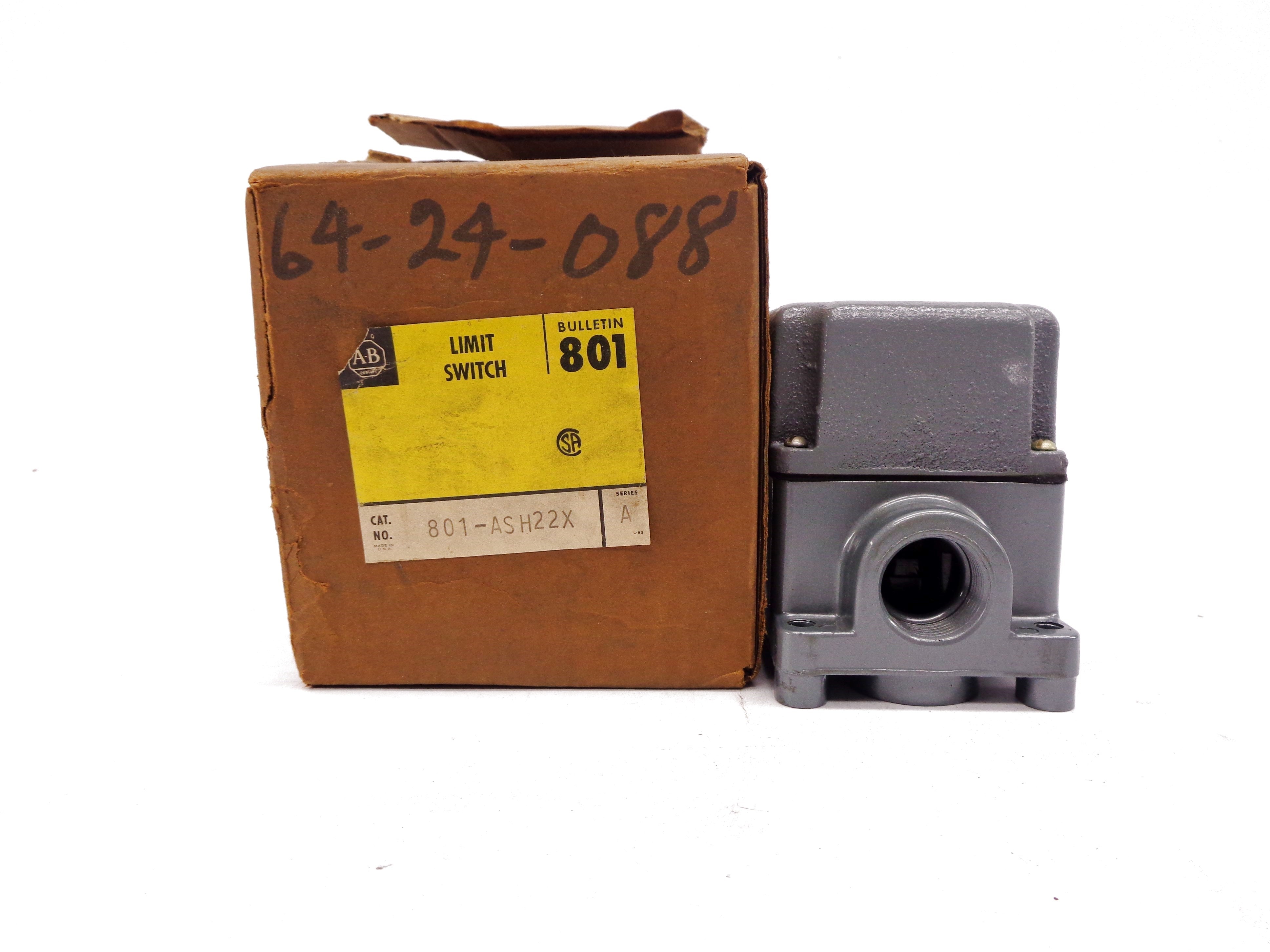 INDUSTRIAL SPARE PART 801-ASH22X SER. A 600VAC (BR/YL) NSMP