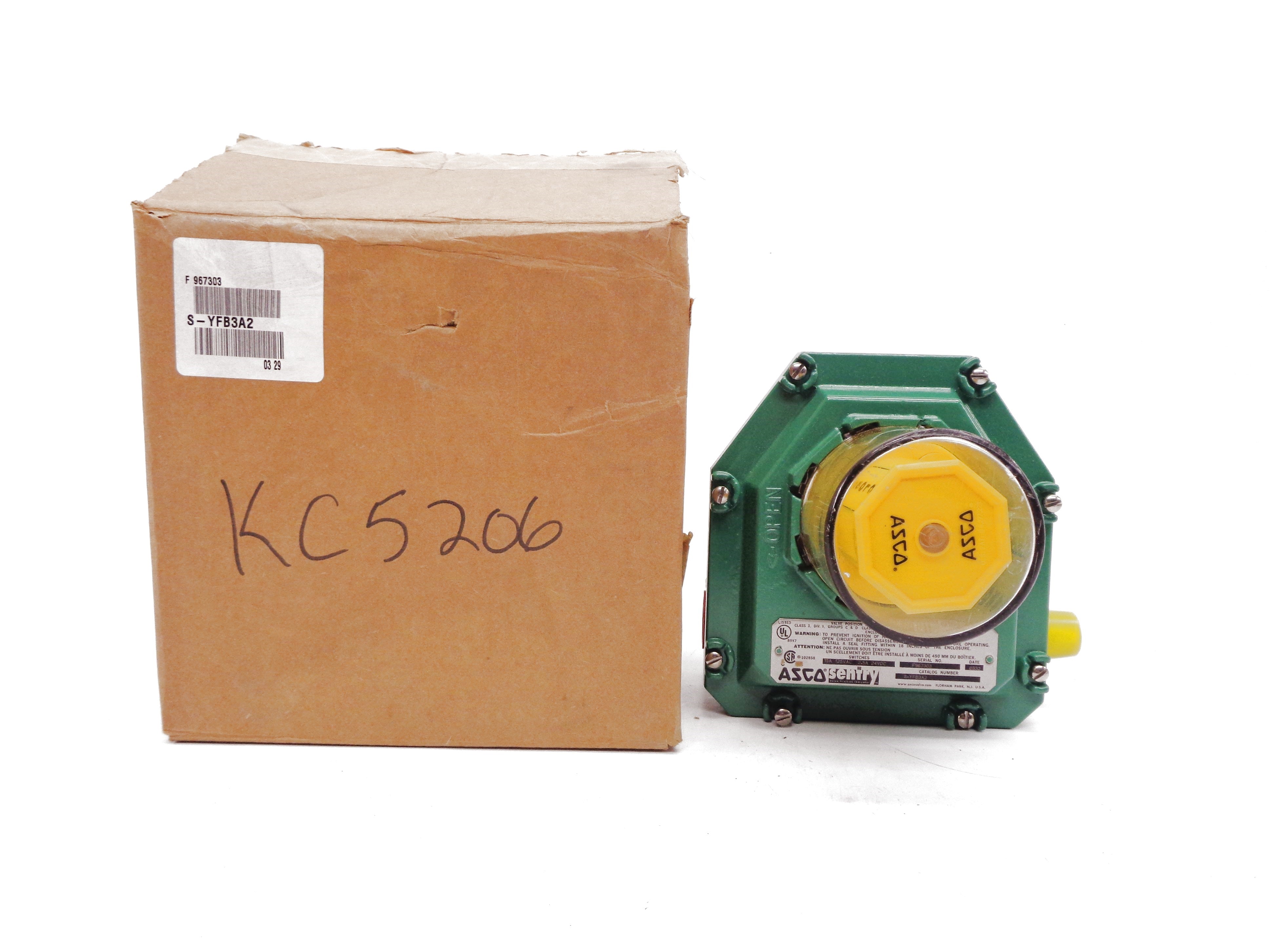 ASCO S-YFB3A2 125V NSMP