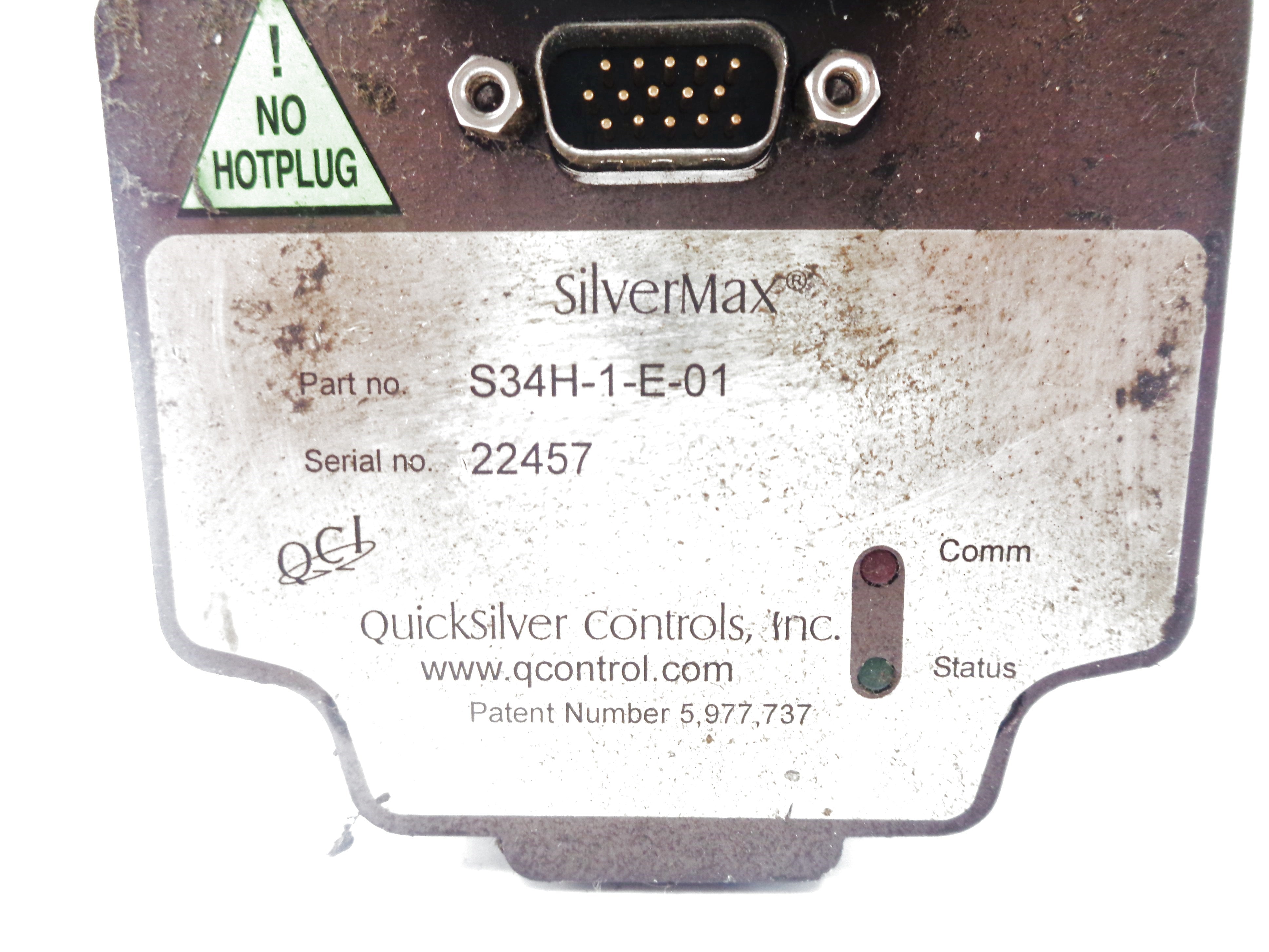 QUICKSILVER CONTROLS S34H-1-E-01 UNMP
