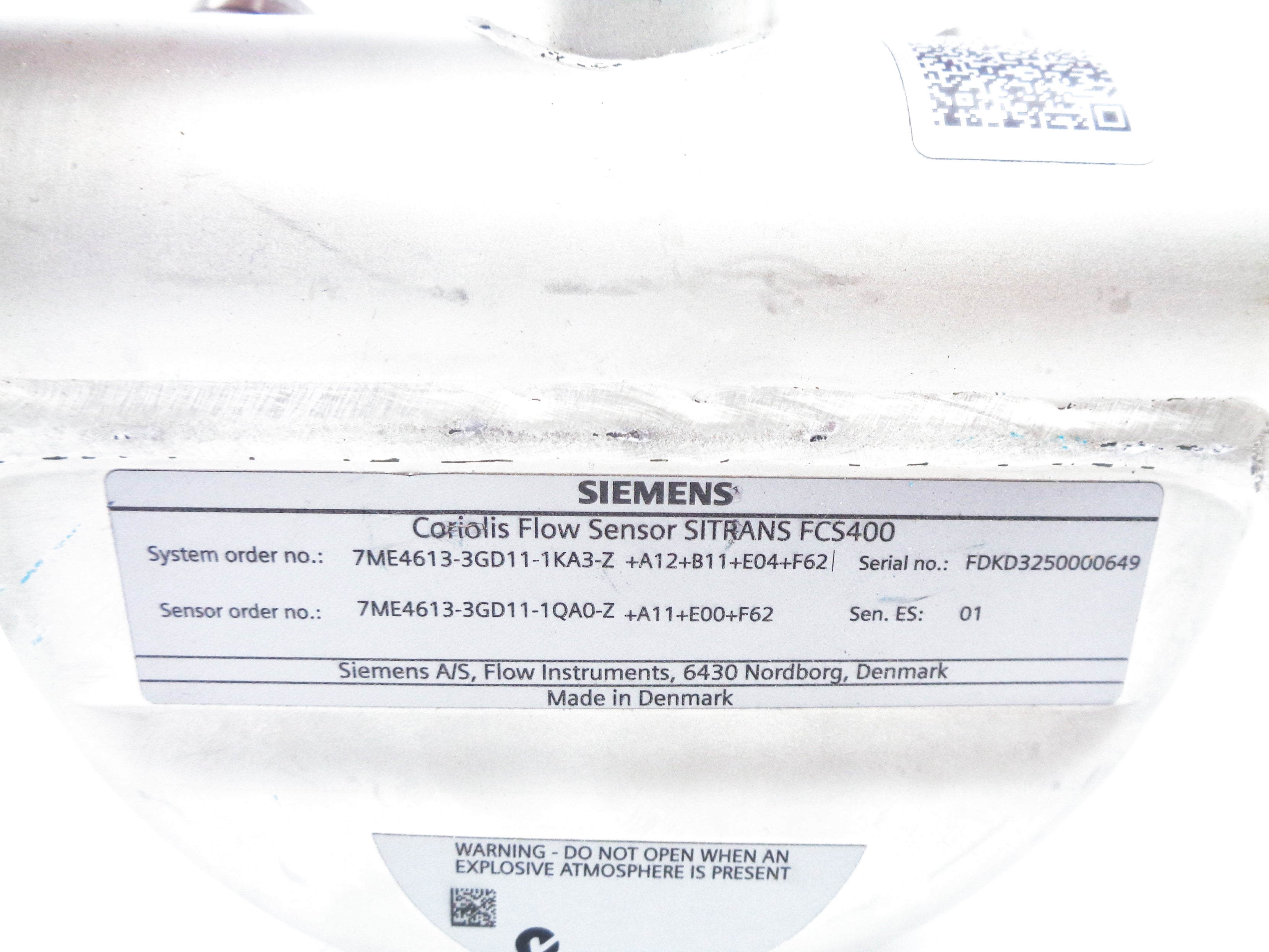 SIEMENS 7ME4613-3GD11-1QA0-Z NSNP