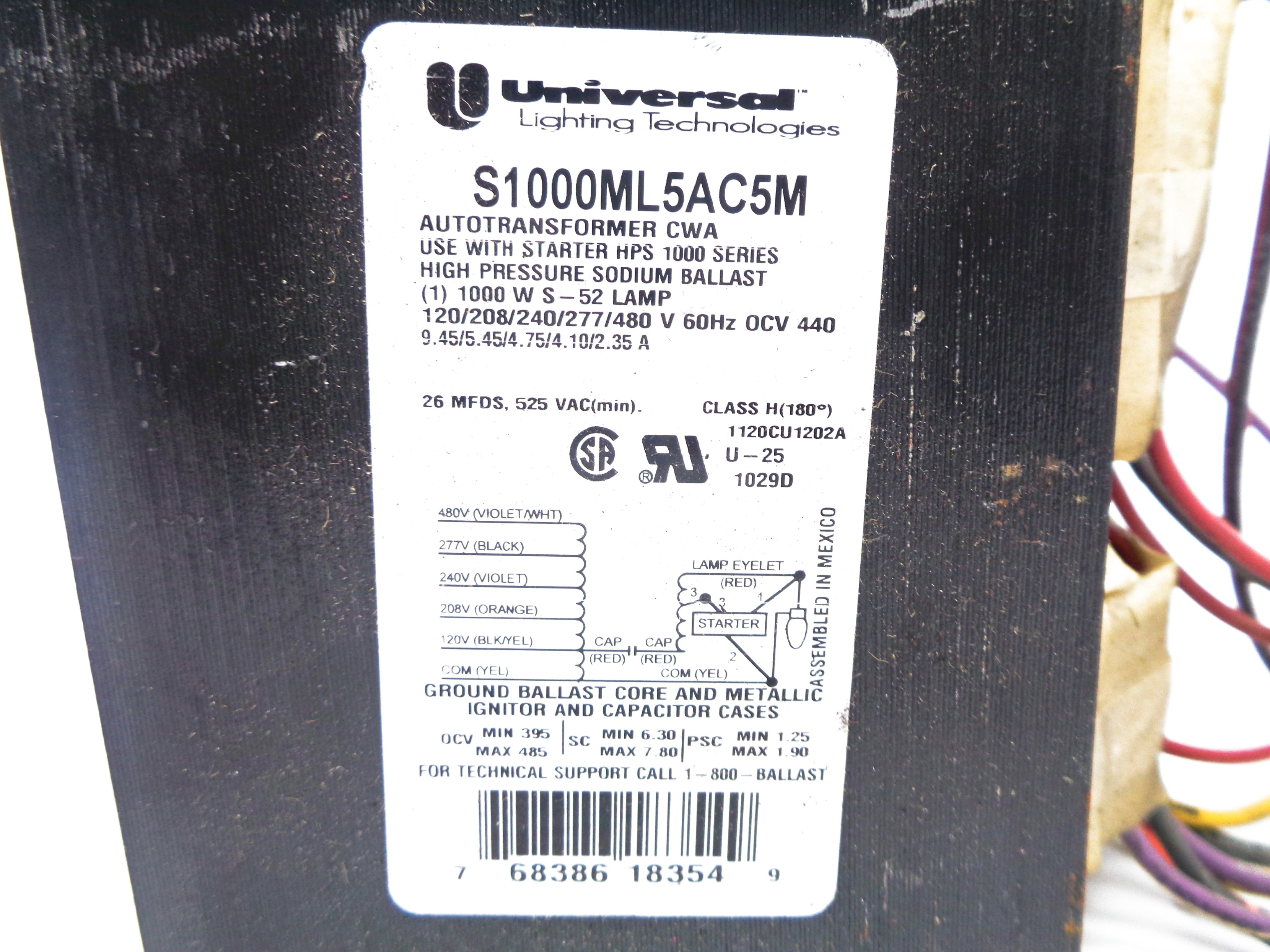 UNIVERSAL S1000ML5AC5M UNMP