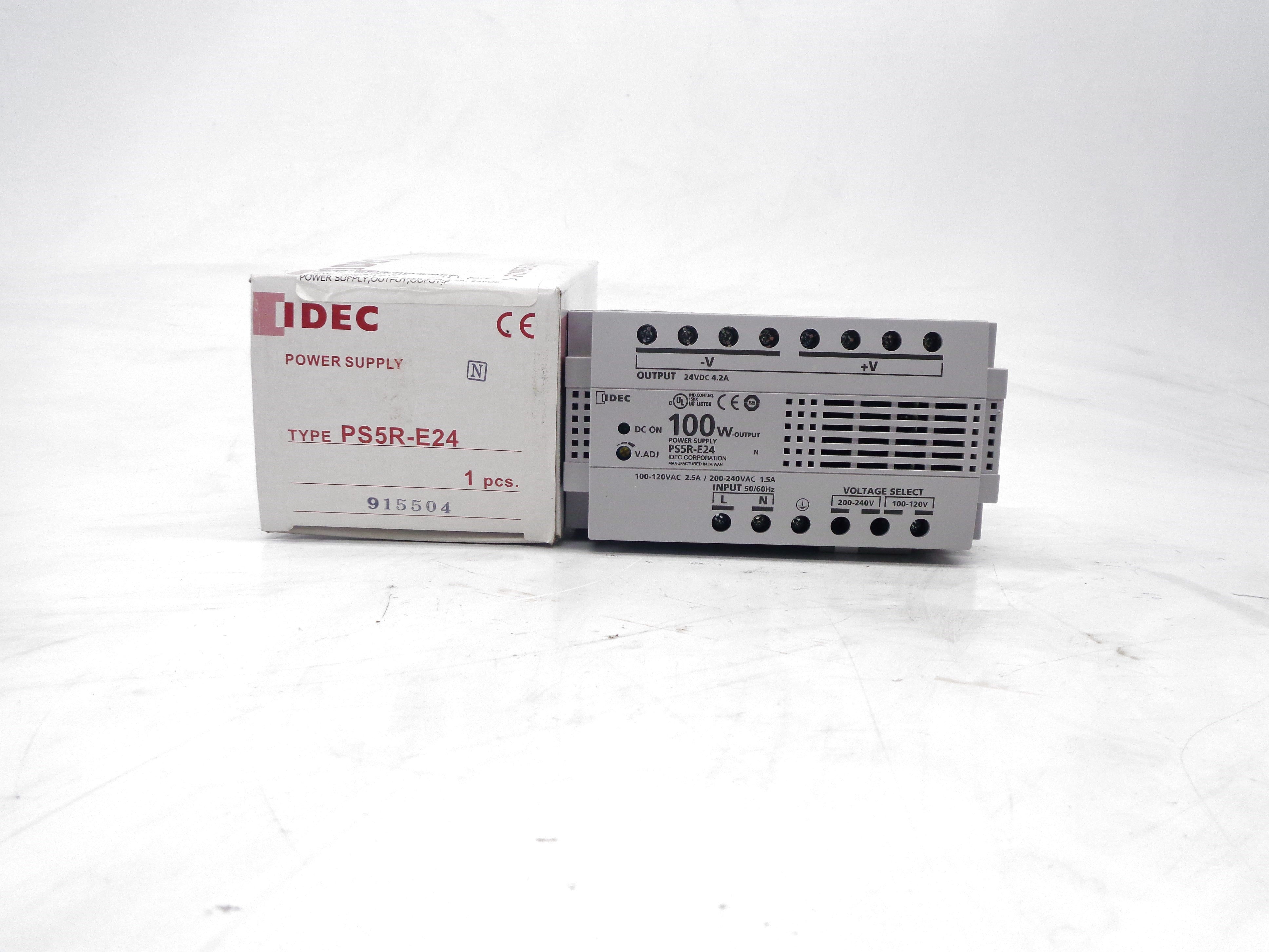 IDEC PS5R-E24 100-120/200.240VAC 2.5/1.5A NSMP
