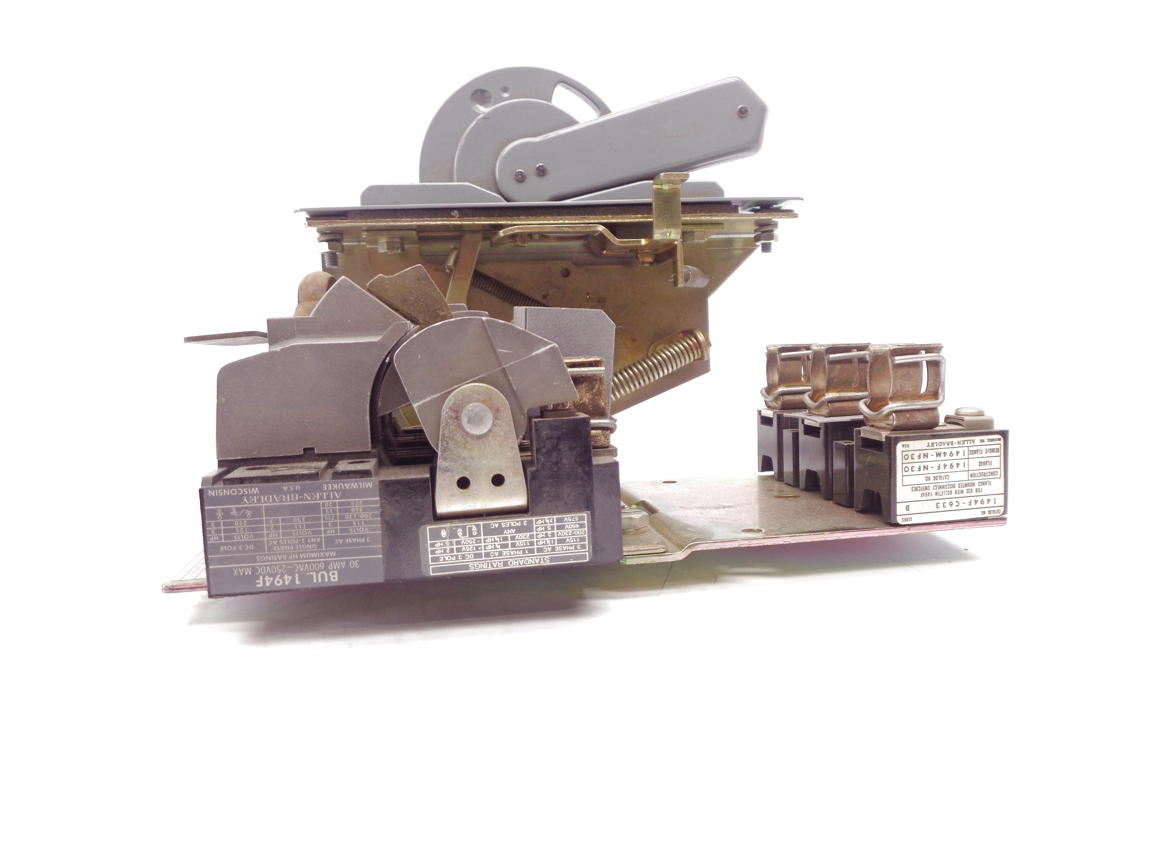 ALLEN BRADLEY 1494F-NF30 SER. A (BR/YL) NSMP