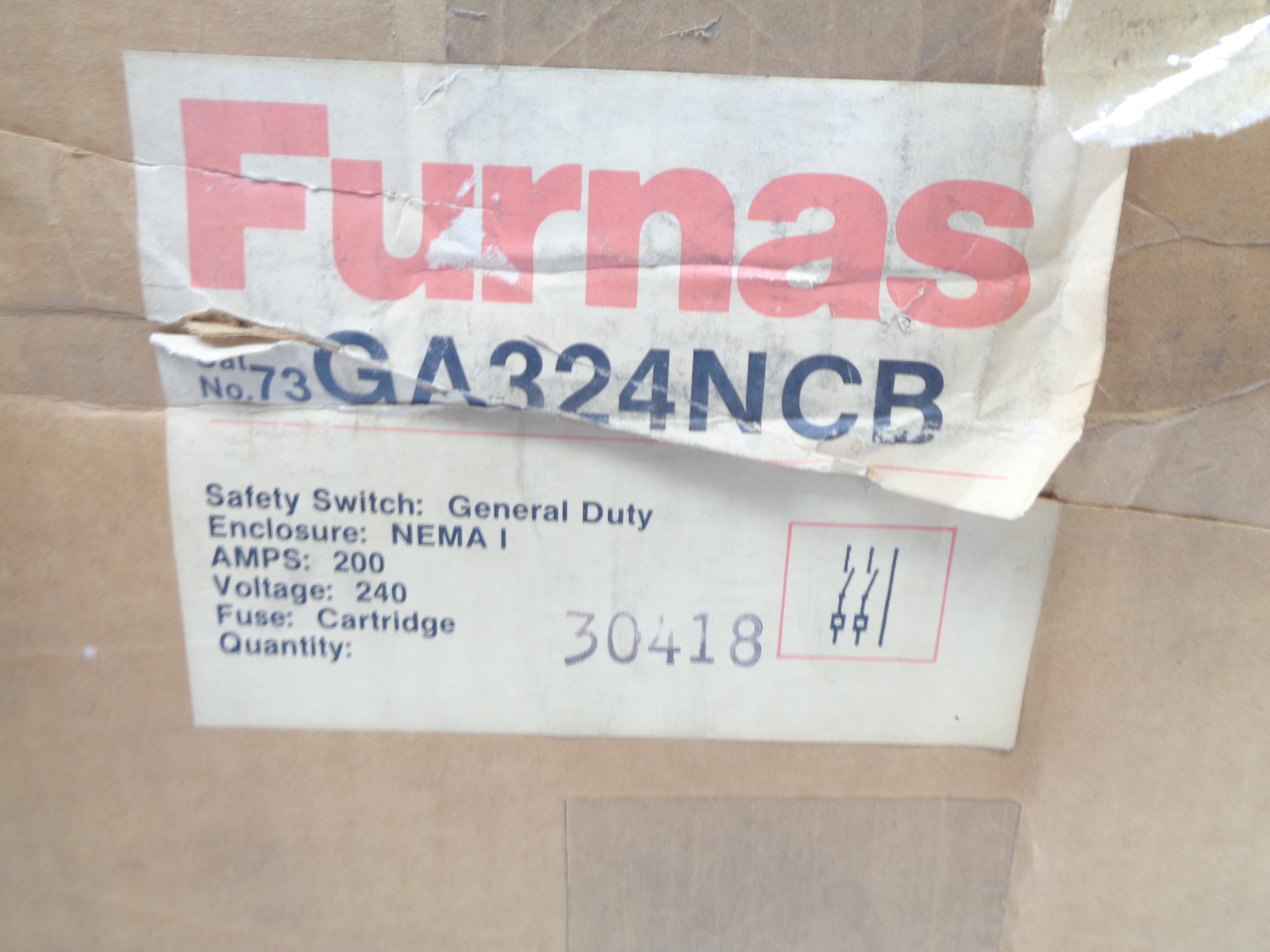 FURNAS 73GA324NCB NSMP