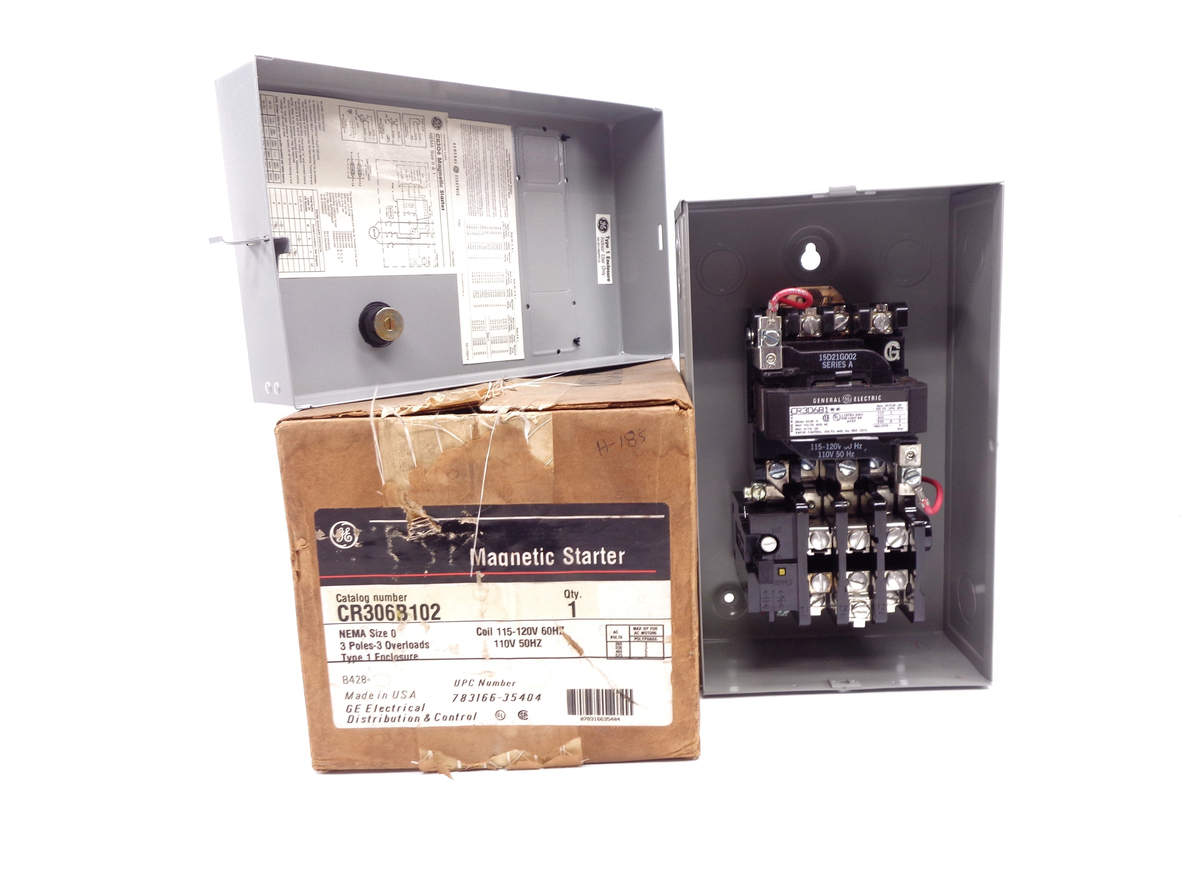 GENERAL ELECTRIC CR306B102 SER. A 110/120V 18A NSMP