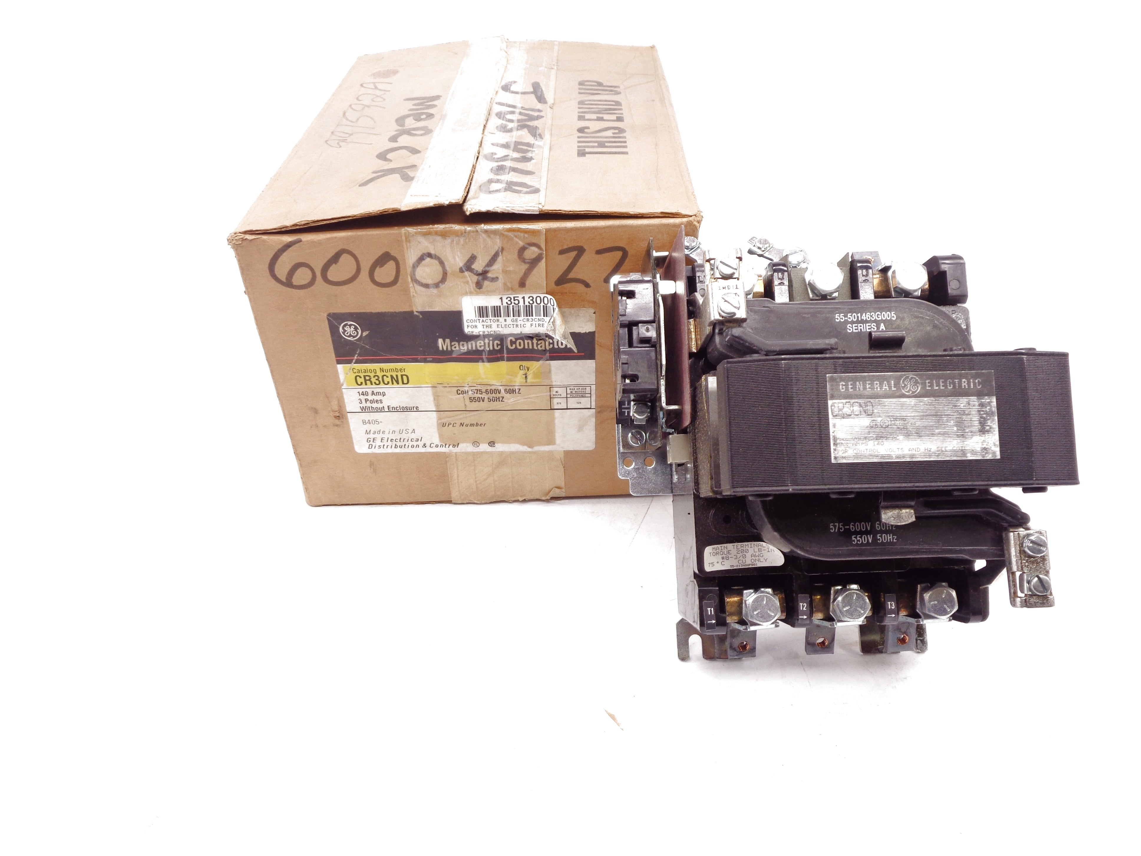 GENERAL ELECTRIC CR3CND 600V NSMP