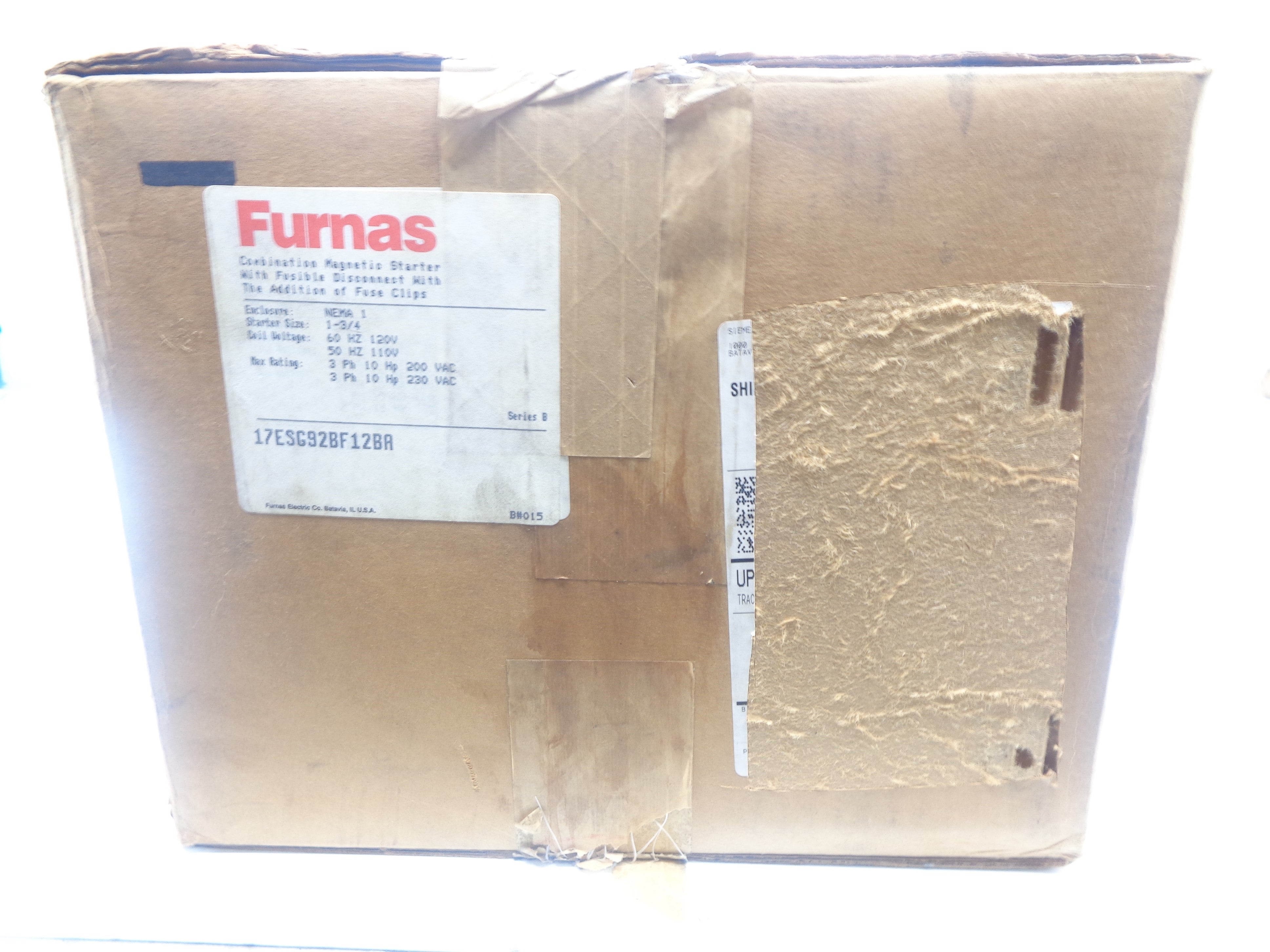 FURNAS 17ESG92BF12BA SER. B NSFS