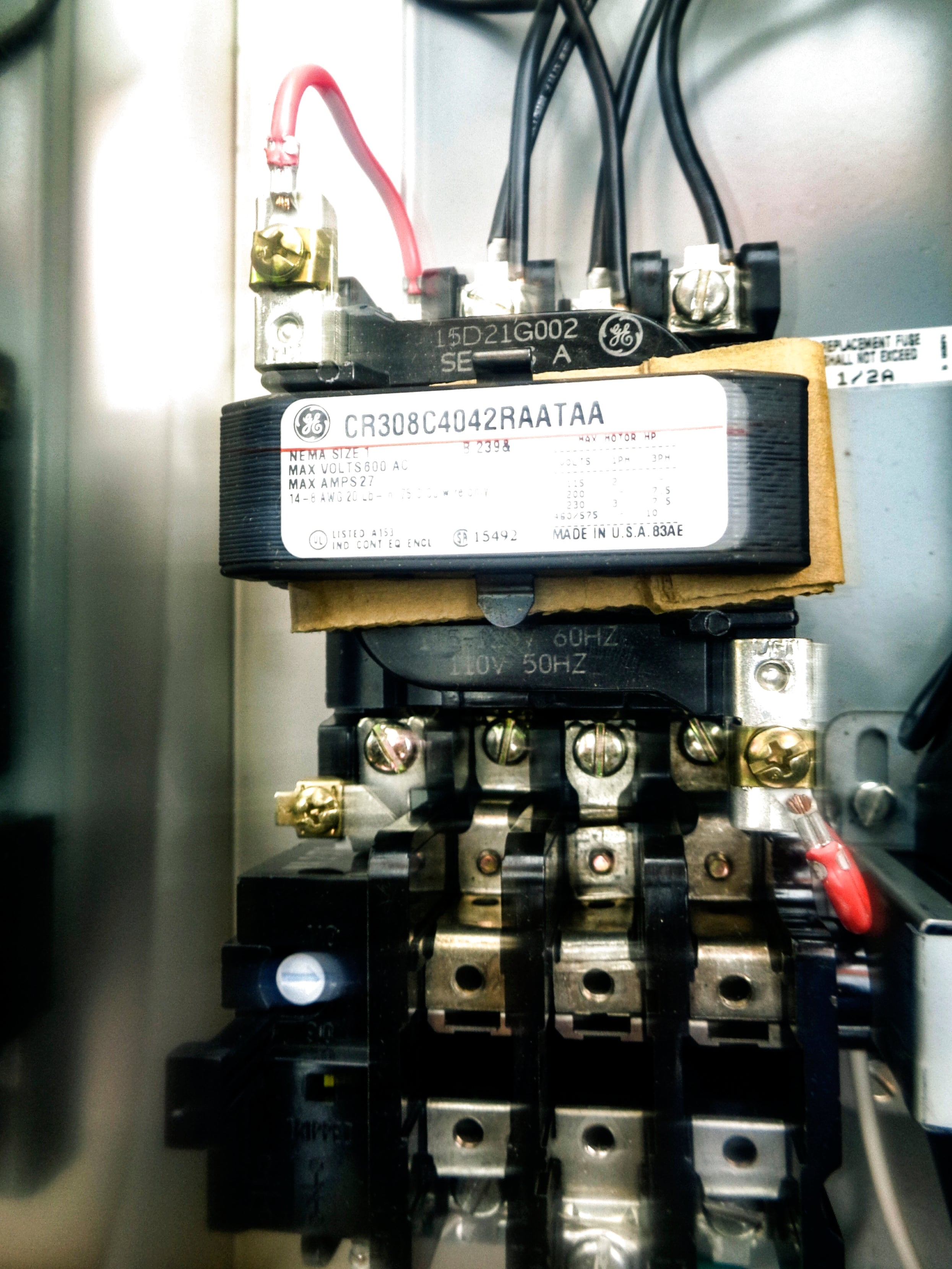 GENERAL ELECTRIC CR308C4042RAATAA NSNP