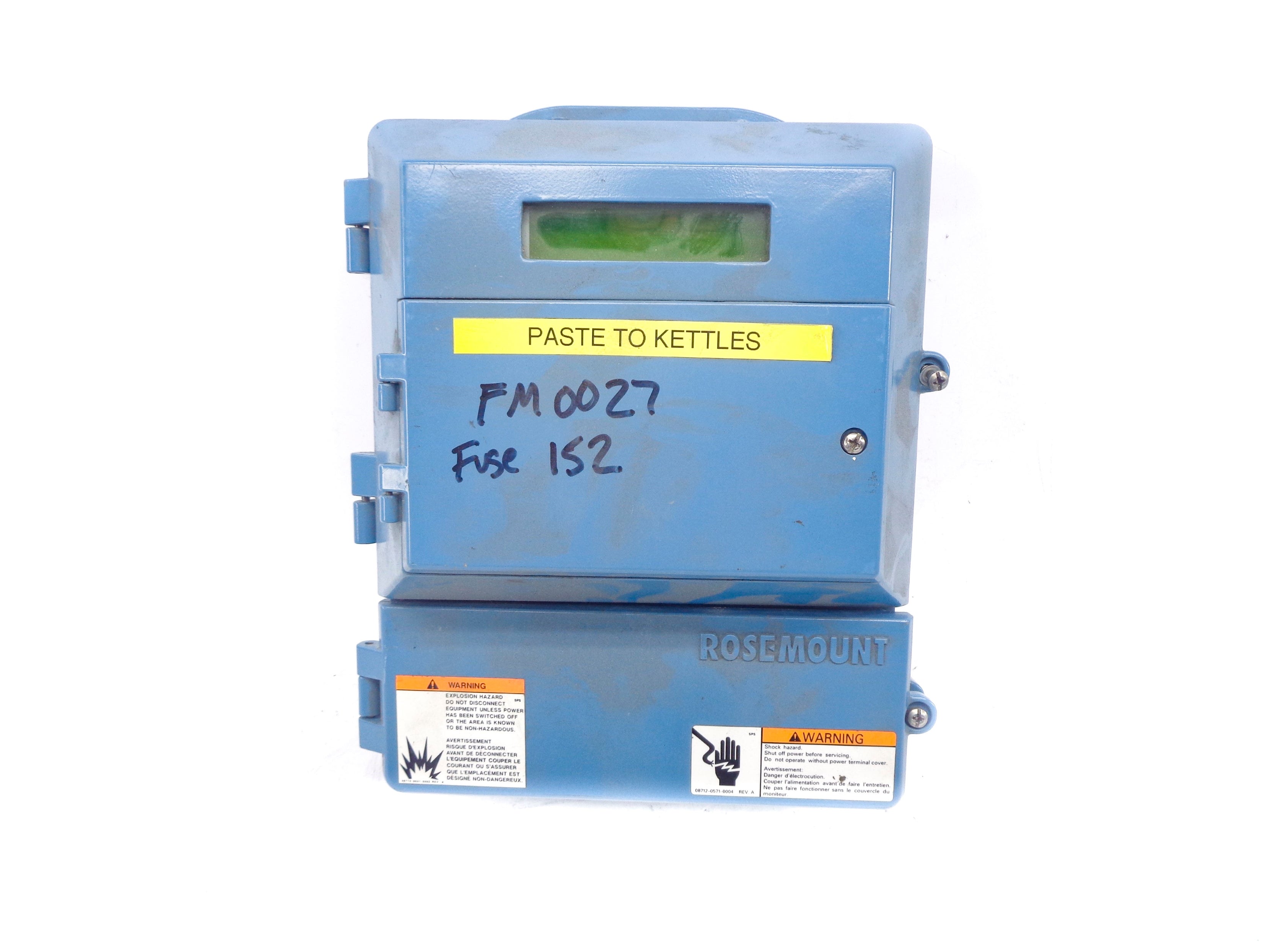 ROSEMOUNT 8712ESR1A1N0M4 90-250VAC 2A UNMP