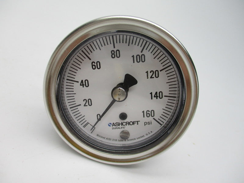 ASHCROFT 25-1009-AW-02B-160# 0-160PSI 2-1/2" NSMP