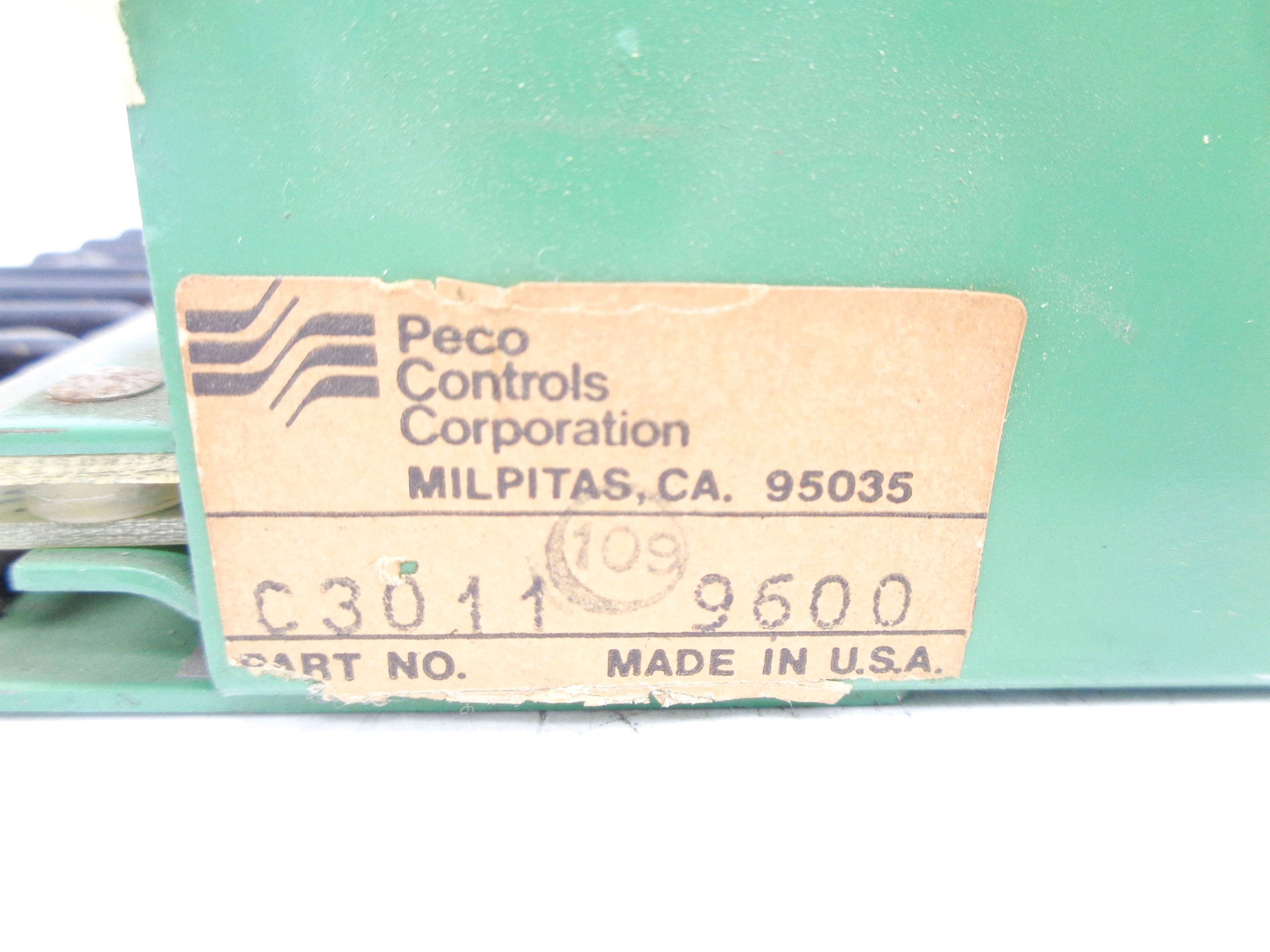 PECO CONTROLS C3011 UNMP