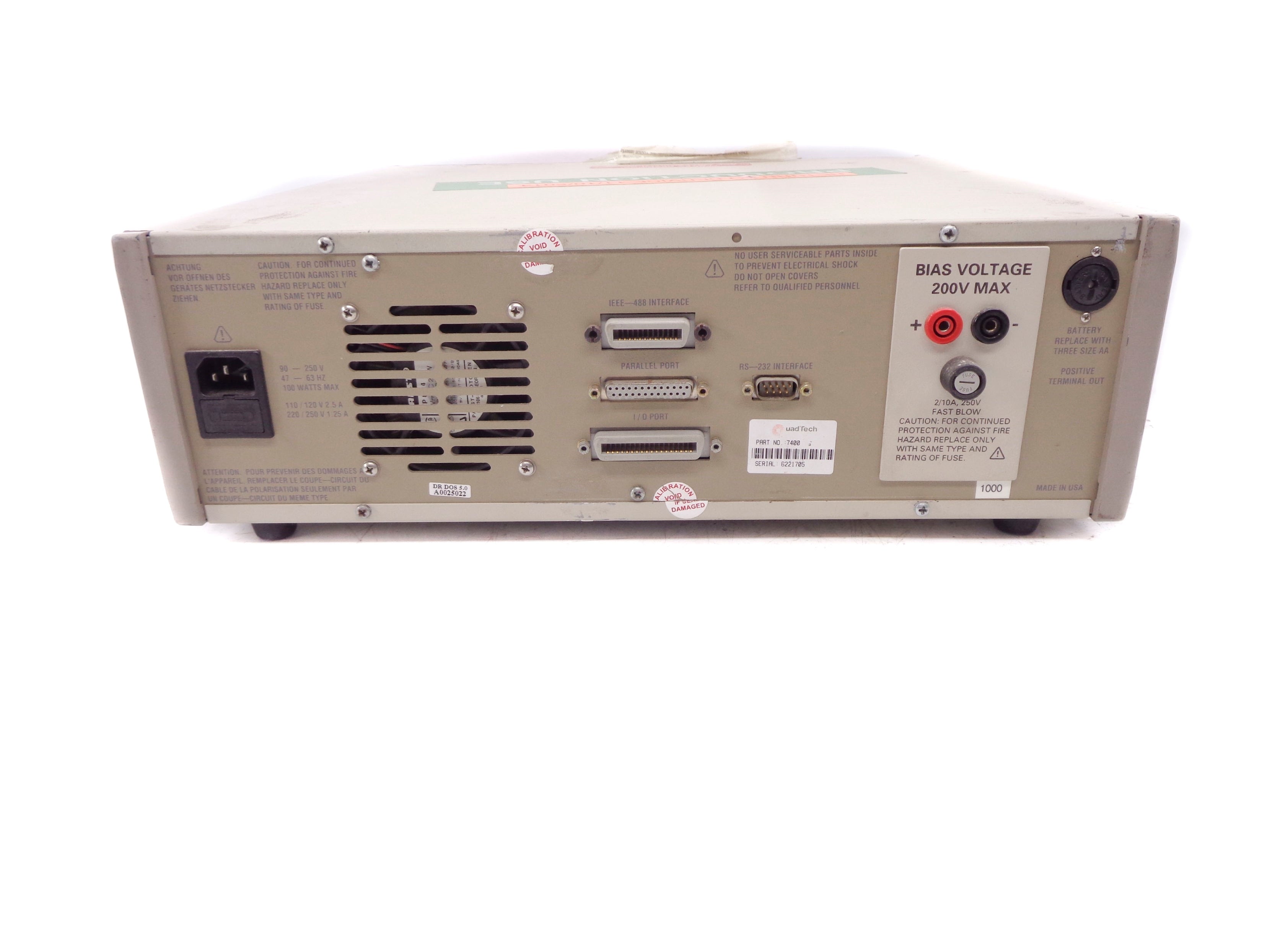 QUADTECH 7400 UNMP