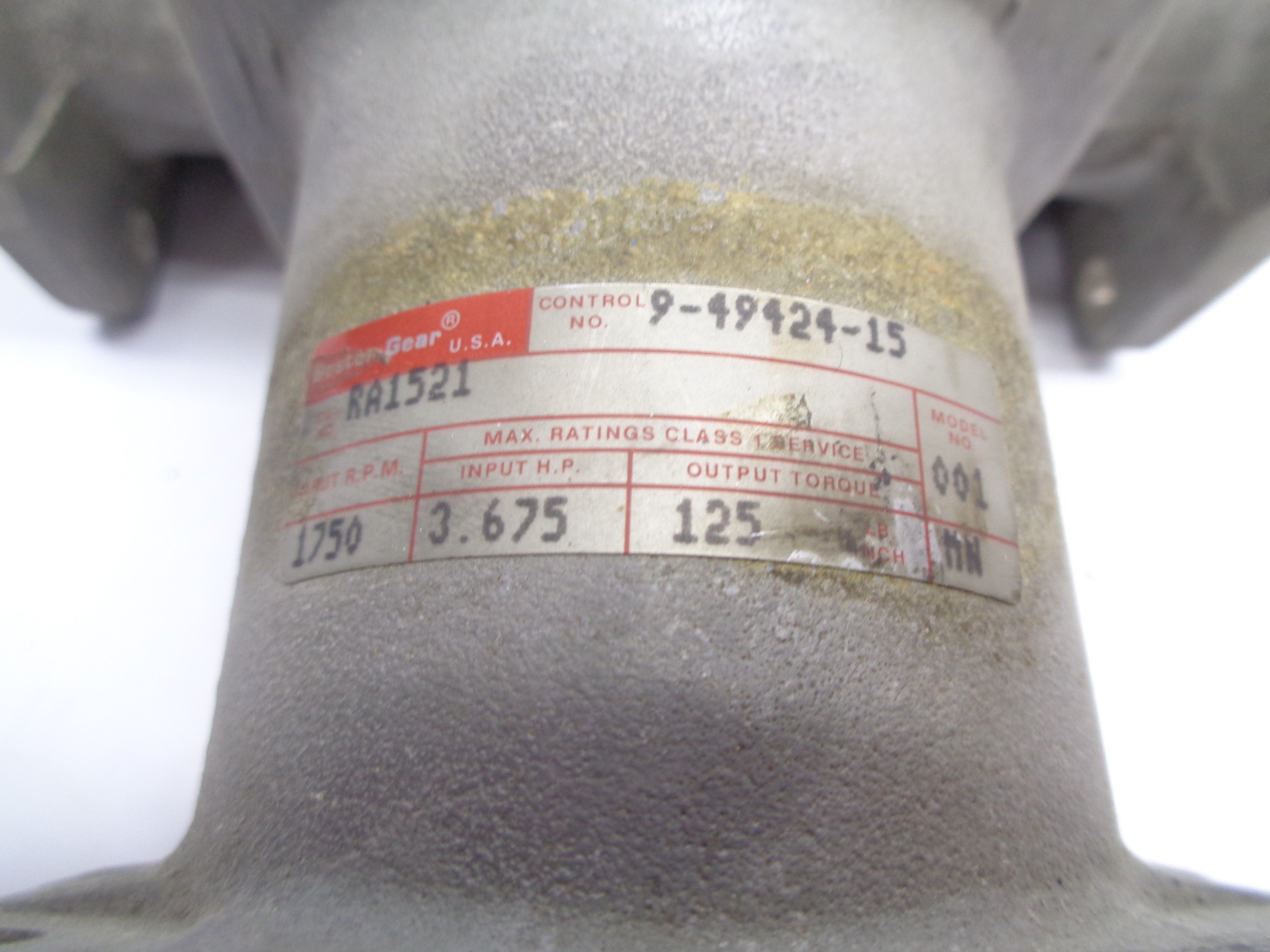 BOSTON GEAR RA1521 UNMP