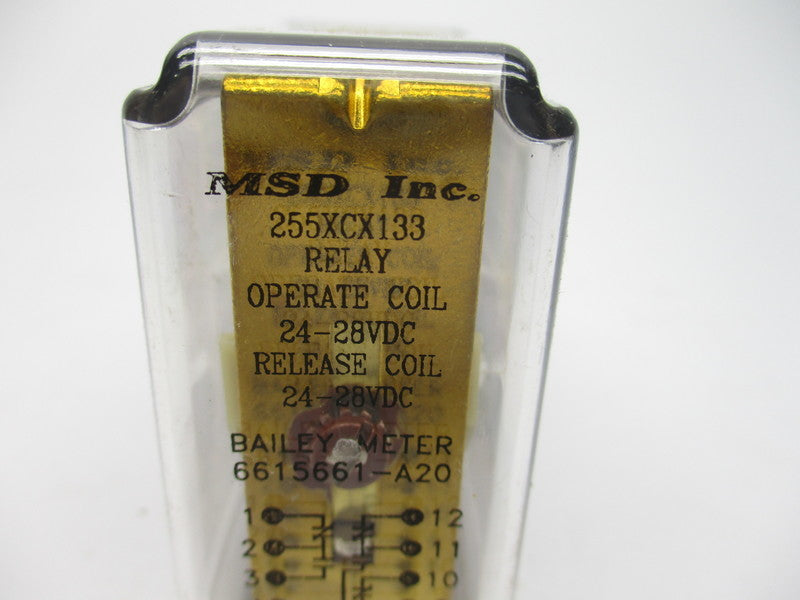 MSD, INC 255XCX133 20A 24-28VDC NSMP