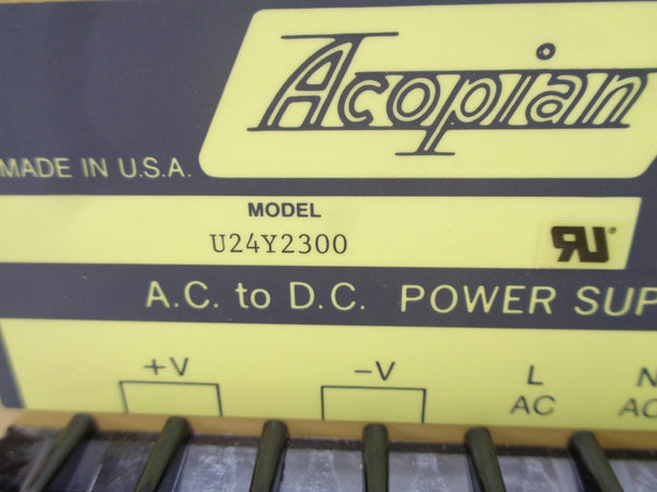 ACOPIAN U24Y2300 250V 8A NSNP