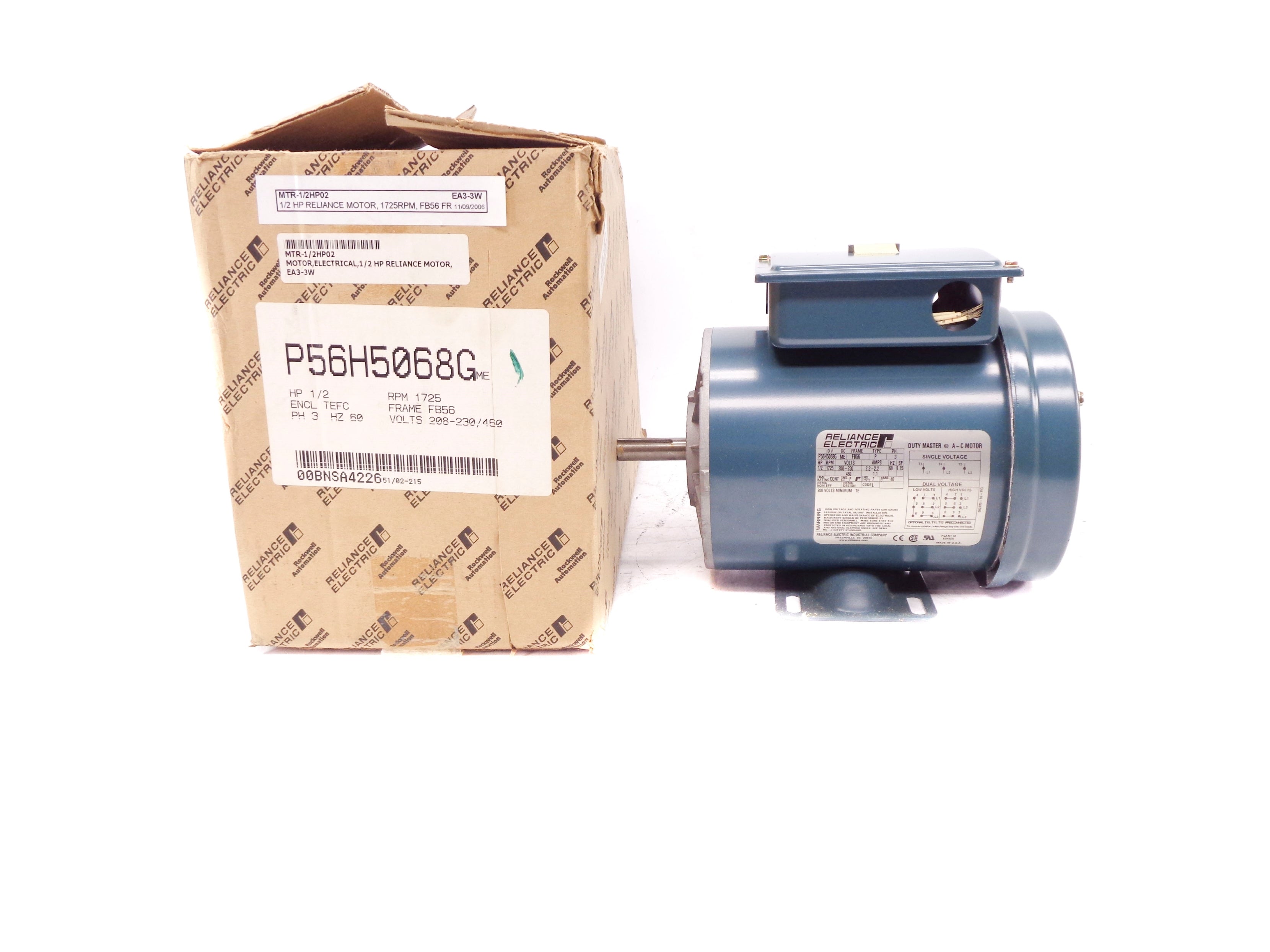 RELIANCE ELECTRIC P56H5068G NSMP