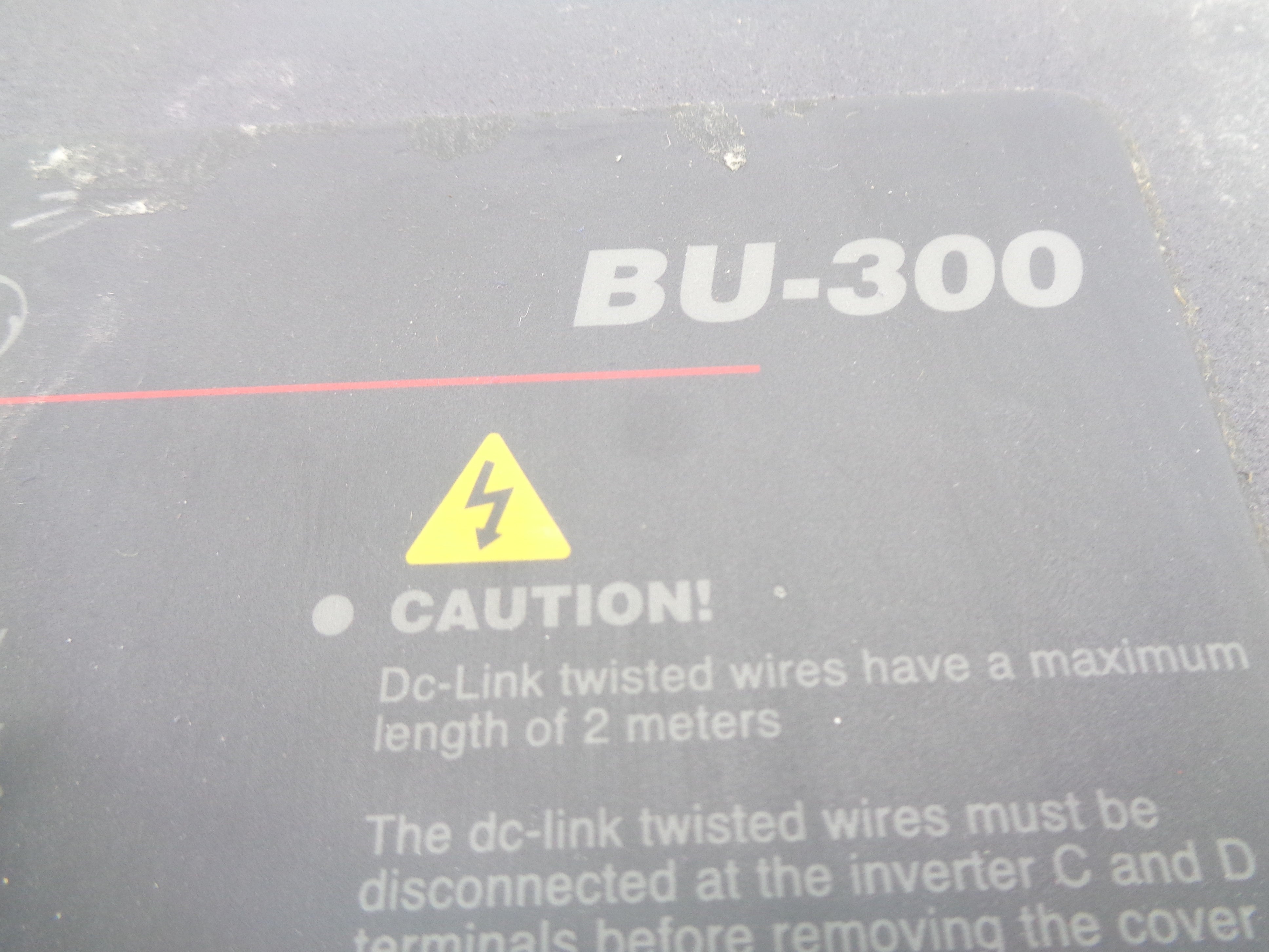 GENERAL ELECTRIC BU-300 UNMP