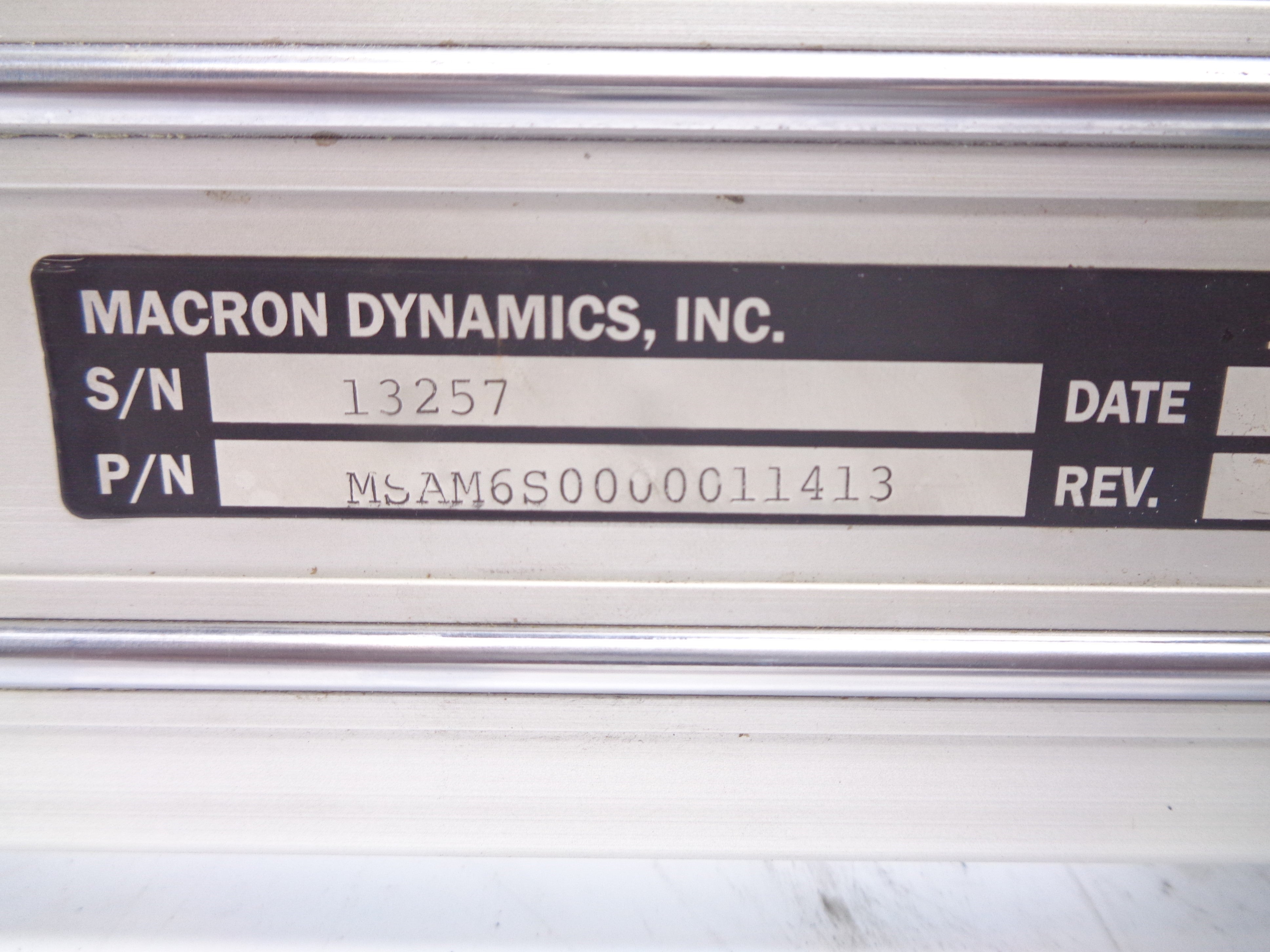 MACRON DYNAMICS MSAM6S0000011413 UNMP