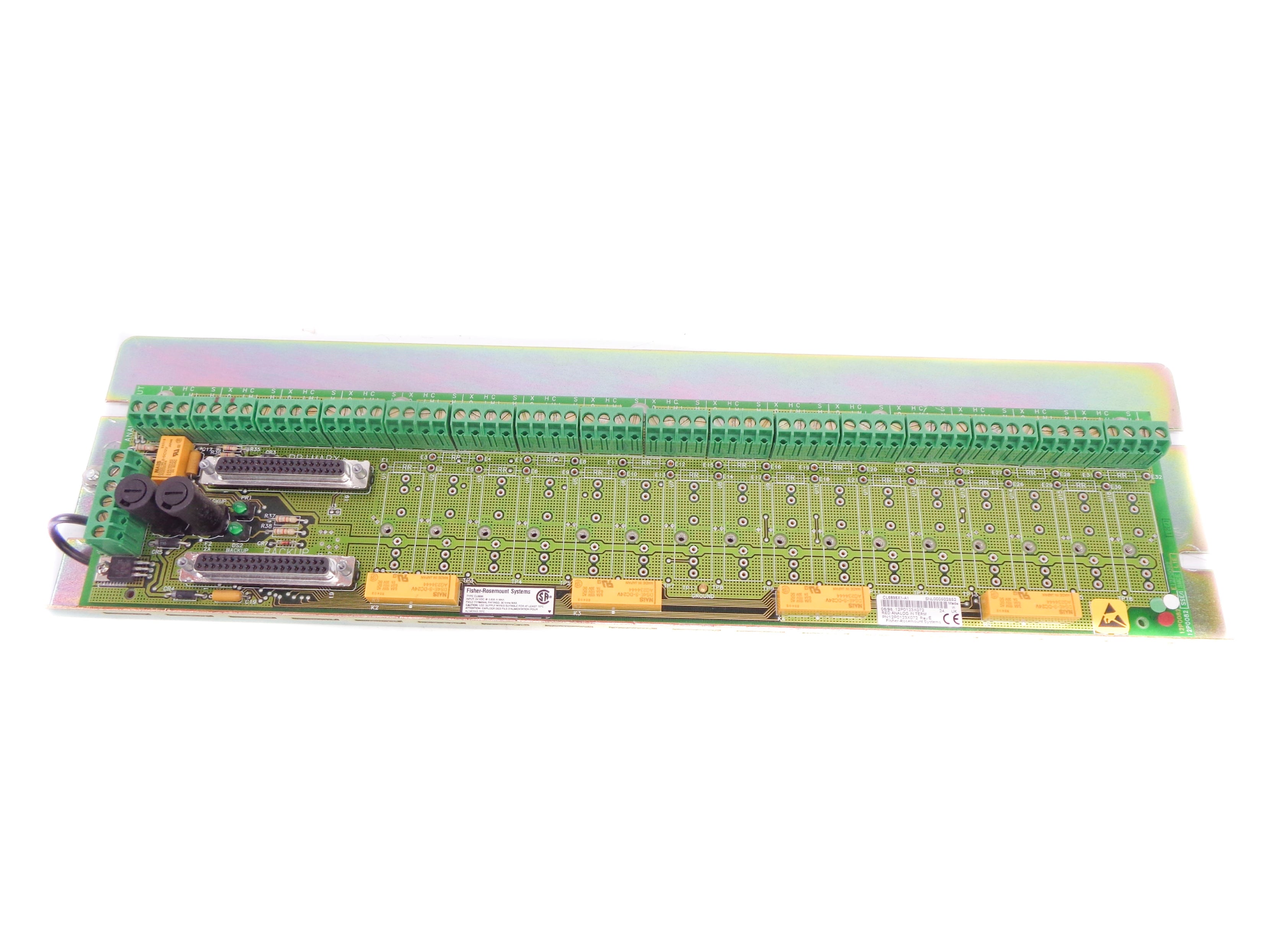 FISHER ROSEMOUNT CL6898X1-A1 12P0123X072 REV. E UNMP