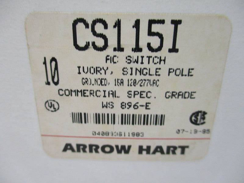 ARROW HART CS115I (PKG OF 10) NSMP
