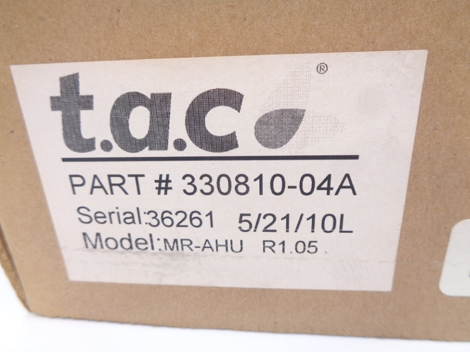 T.A.C. MR-AHU NSMP