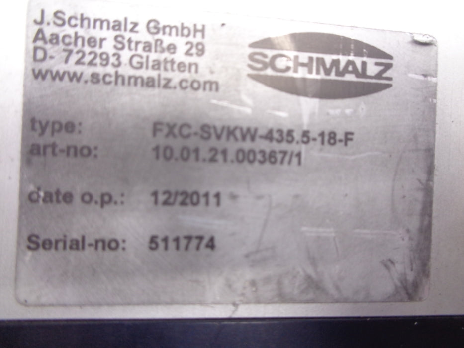 SCHMALZ FXC-SVKW-435.5-18-F UNMP