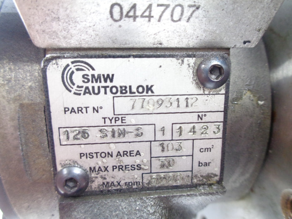 SMW AUTOBLOK 77093112 125SIN-S UNMP