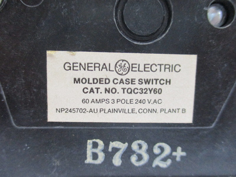 GENERAL ELECTRIC TQC32Y60 60A 240VAC UNMP