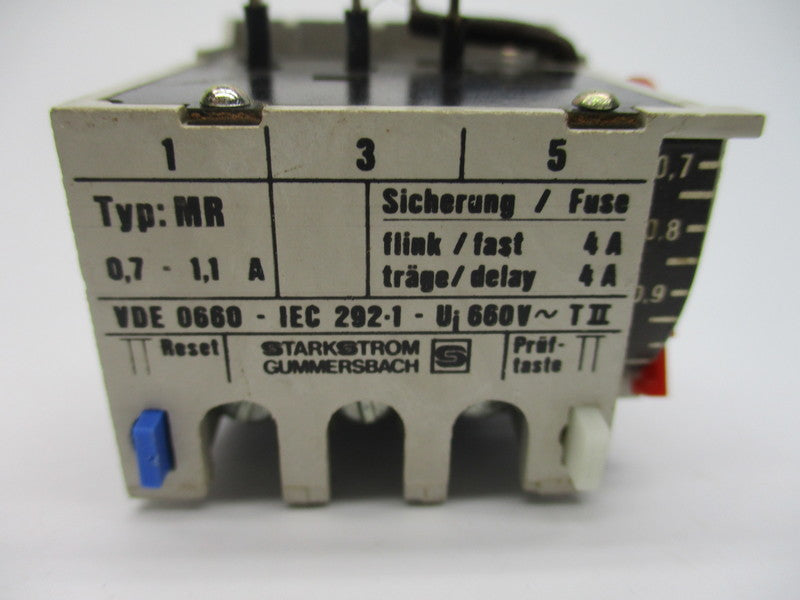 STARKSTROM TYPE MR 0.7-1.1A NSNP